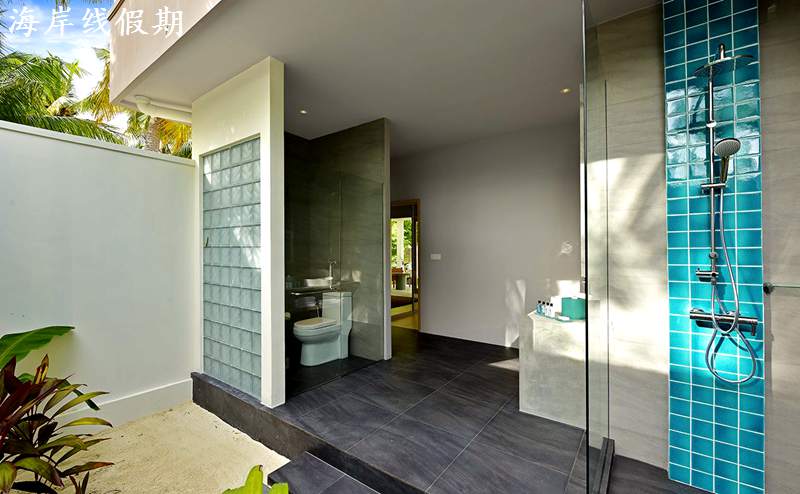 房型内部设施图片参考，如无边泳池与电视及音响， beach bungalow-海滩平房 maldievs(迪加尼|戴加利岛 Dhigali Maldives) 